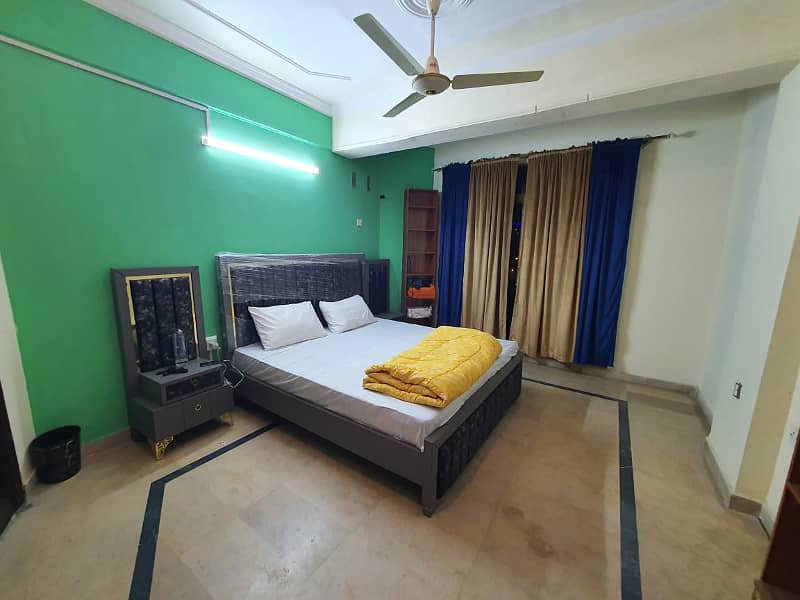 Per day One bed Full furnished apartment for rent in E-11 Islamabad 3