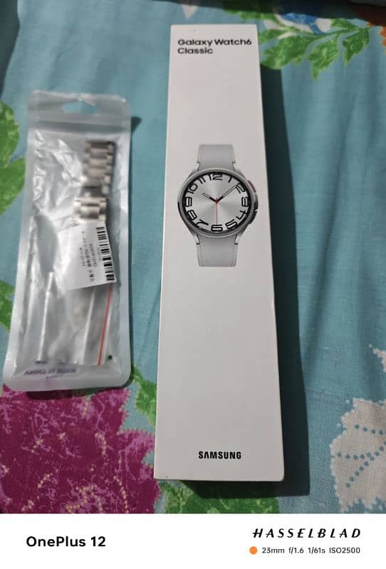 Samsung galaxy watch 6 classic . . silver (10/1000) 0