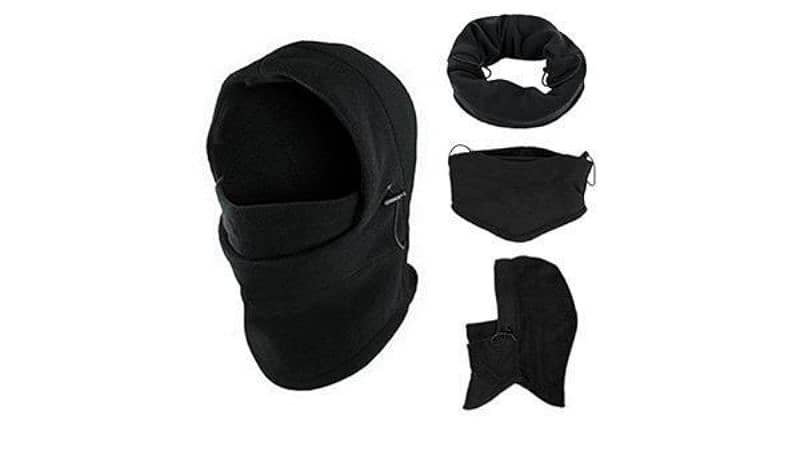 1 PC fleece plain Balaclava 1