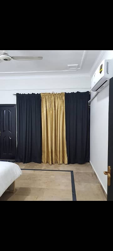 Per day Two bed fully furnished apartment for rent in E-11 Islamabad 2