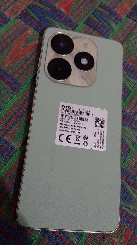 argent sale Tecno spark 20 c 4+4 / 128 green color open box new 8