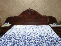 pure talli wood bed set 0