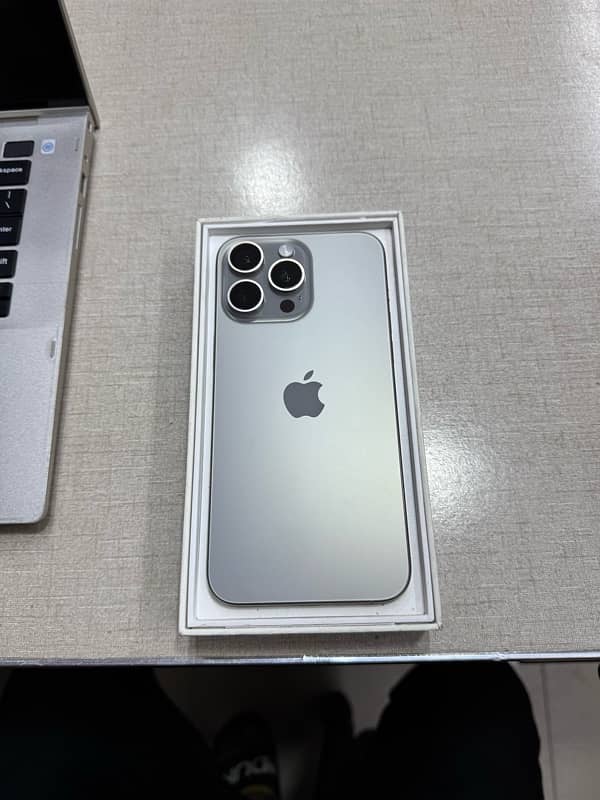 iPhone 15 Pro Max 256gb Pta Approved 0