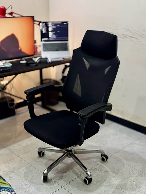 Korean Imported Office and Gaming Chair with double lever adjustment 0