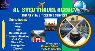 Comprehensive Hajj and Umrah Visa Ticketing Hotel Immigration Services