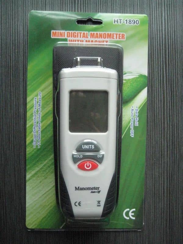 Ht-1890 High Performance Digital Manometer Handheld Digital humidifier 5