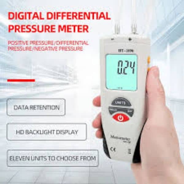 Ht-1890 High Performance Digital Manometer Handheld Digital humidifier 6