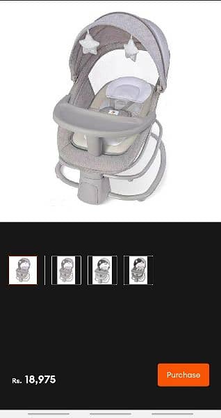 baby swing Mastela 4.1 in one 0