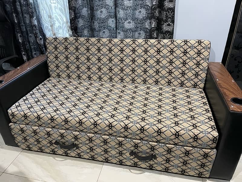 double bed  sofa combed 2