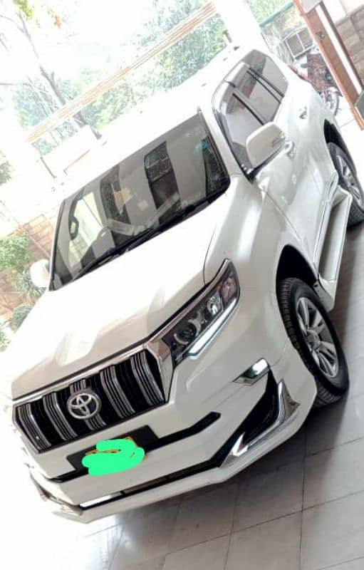 Toyota Prado TZ 2011 face lift 2018 contact 03/1949399/58 9