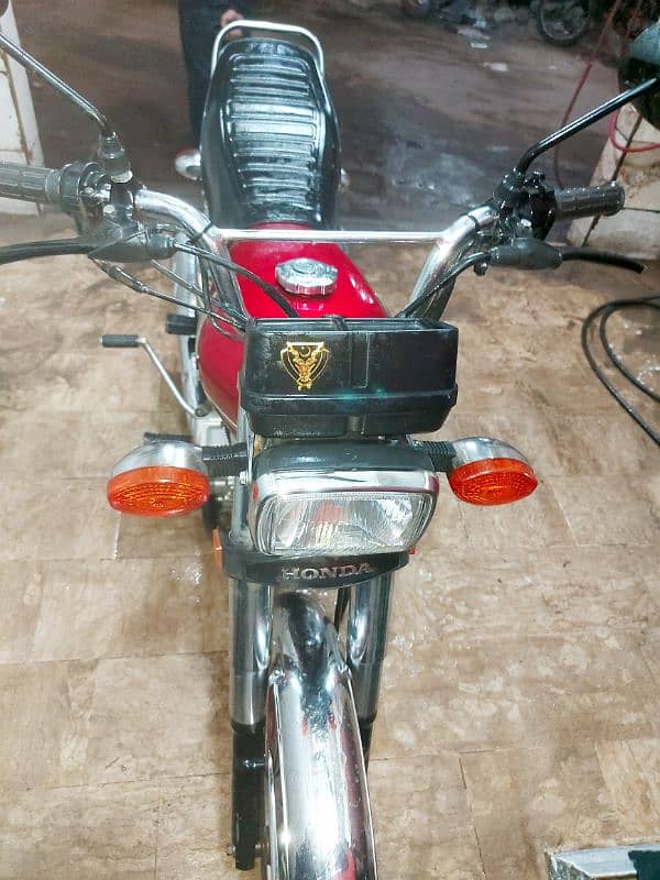 honda cg 125 spacial edition 2020 model full original everything new 9