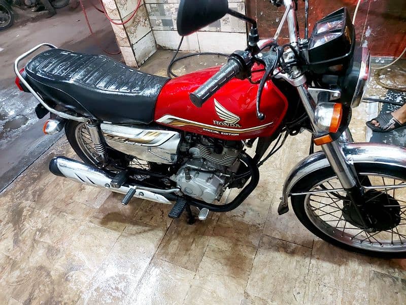 honda cg 125 spacial edition 2020 model full original everything new 10