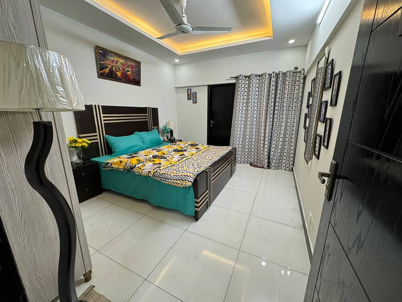 AN OUTSTANDING ONE BED FURNISHED APARTMENT AVAILABLE FOR RENT IN E-11 1