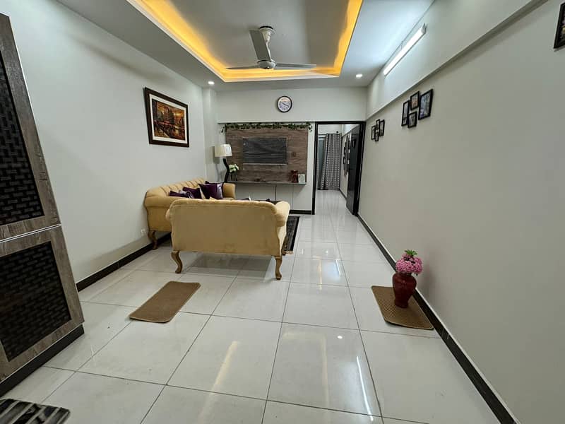 AN OUTSTANDING ONE BED FURNISHED APARTMENT AVAILABLE FOR RENT IN E-11 4