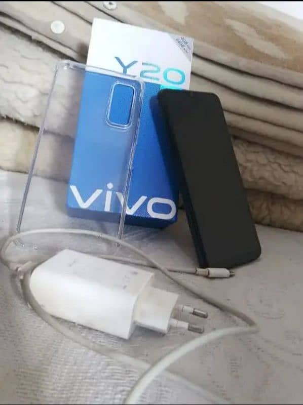 vivo y20 for sale 10 by 10 condition box charger sath ha 4