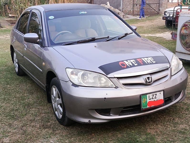 Honda Civic EXi 2005. family use. chat piller original 0