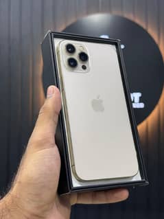 iphone 12 pro max 128 gb dual sim pta approved with box          13 14