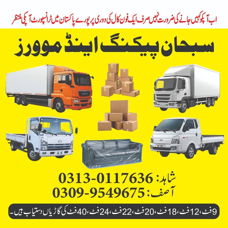 Packers & Movers/House Shifting/Loading /Goods Transport rent services 0