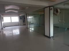 Blue area office 1200 square feet mezzanine floor jinnah avenue for Rent 0