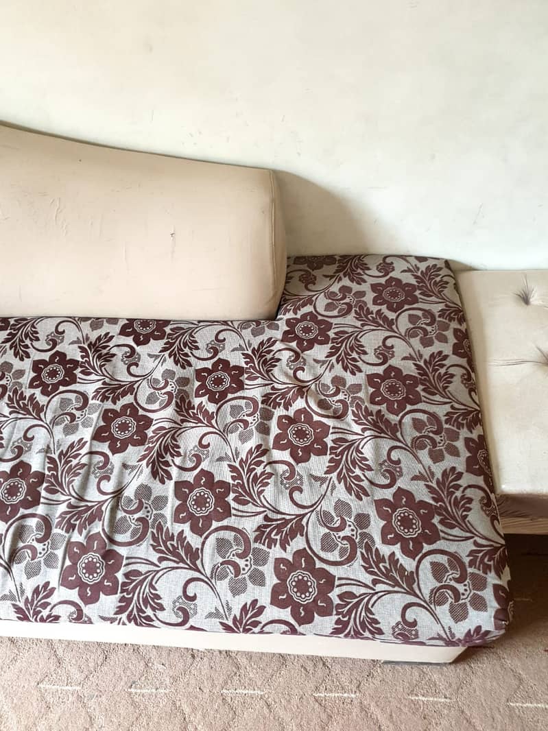 2 Seater Sofa (For Wall Corner] 4