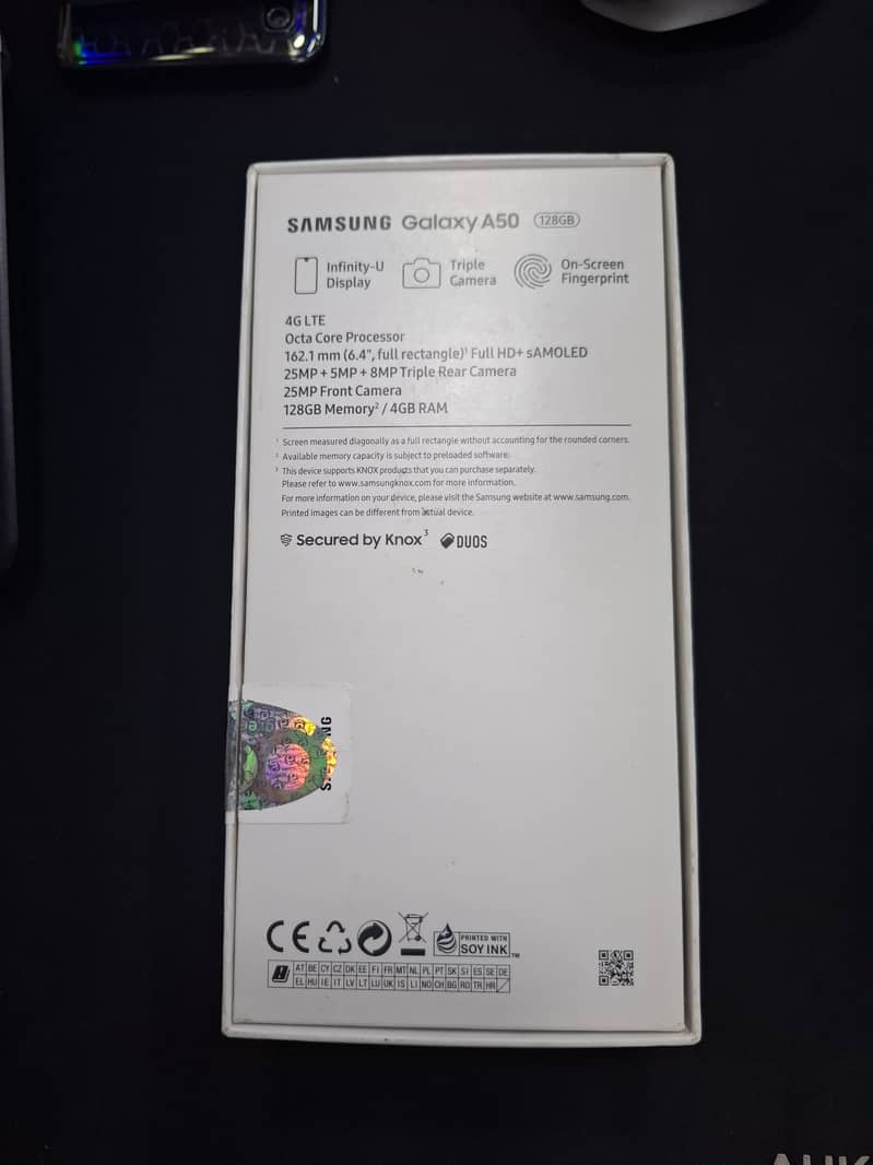 Samsung Galaxy A50 Black Color (4gb, 128gb) 1