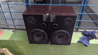 8 inch speaker made in Japan and amplifier