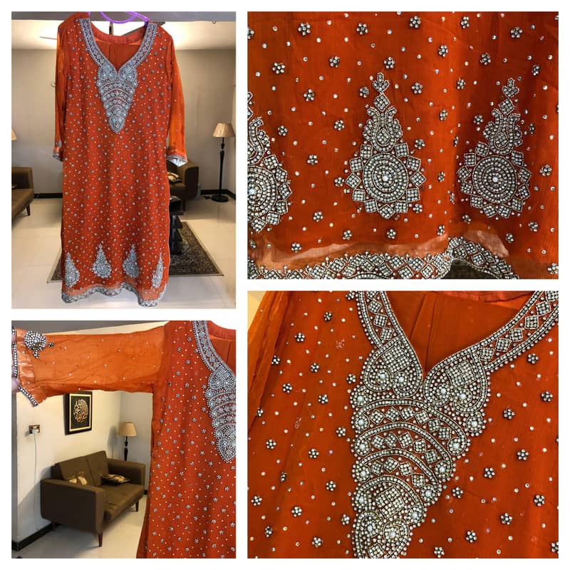 BEAUTIFUL PARTY WEAR 3 PIECE DRESSES FOR SALE 0