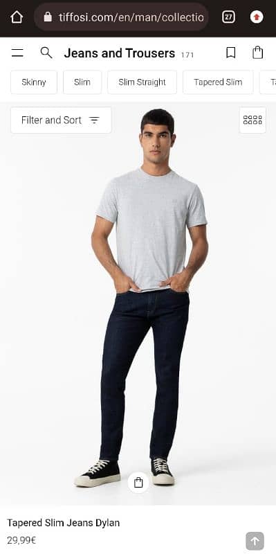 Teffosi Denim Jeans Slim Fit 4