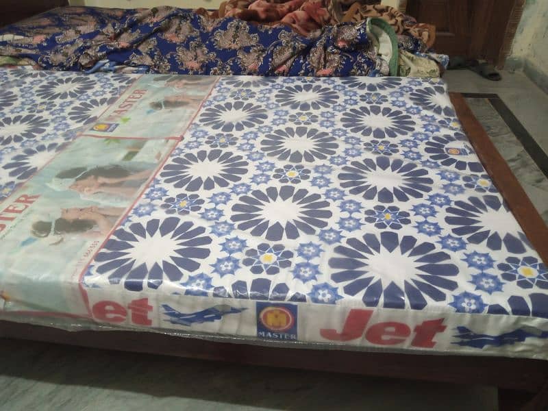 Single Bed Two Mattress MASTER JET For Sale Urgent 1