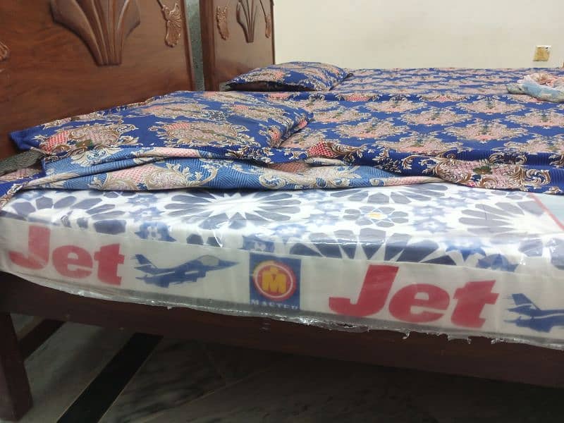 Single Bed Two Mattress MASTER JET For Sale Urgent 4