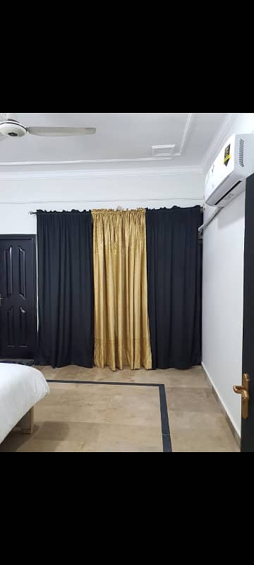 Per day Two bed fully furnished apartment for rent in E-11 Islamabad 1