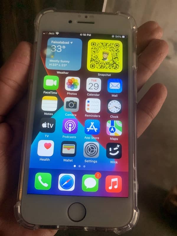 i phone 7 pta approved 128 gb all ok 10:9 condition only btry change… 5