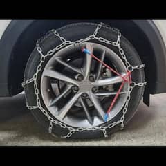 2pcs Snow Tire Chains Set Small cars for COROLA , CIVIC Cars  |