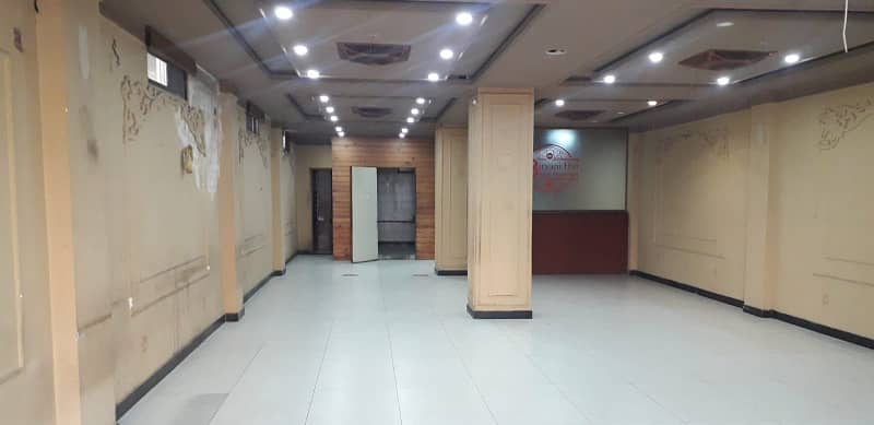 Hall Available For Rent At Ground floor in Satellite town for company's Distributors 1