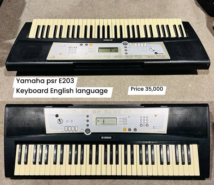 Yamaha keyboard Psr 450 English Language With Original Floppy 3