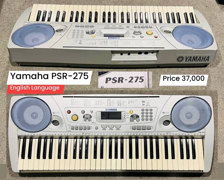 Yamaha keyboard Psr 450 English Language With Original Floppy 13