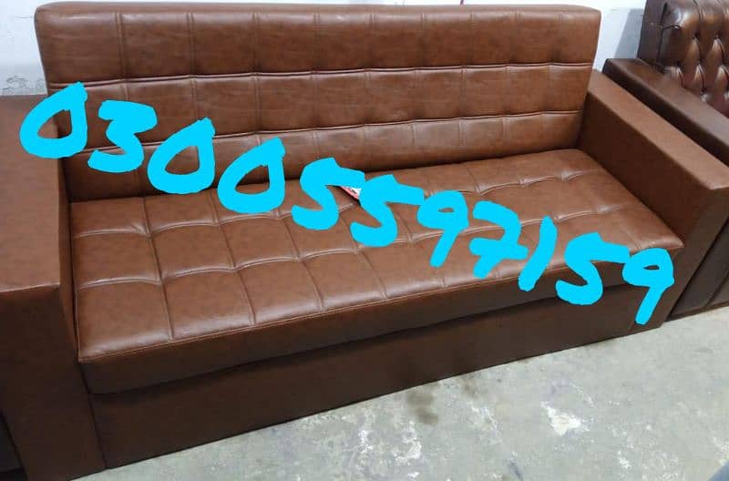 five seater sofa set single desgn chair table office desk center use 2