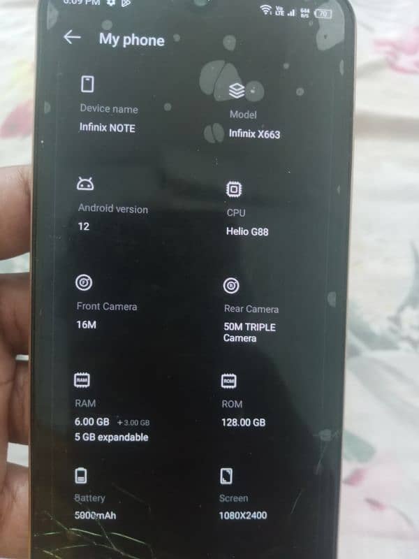 Infinix note 12 6/128 0