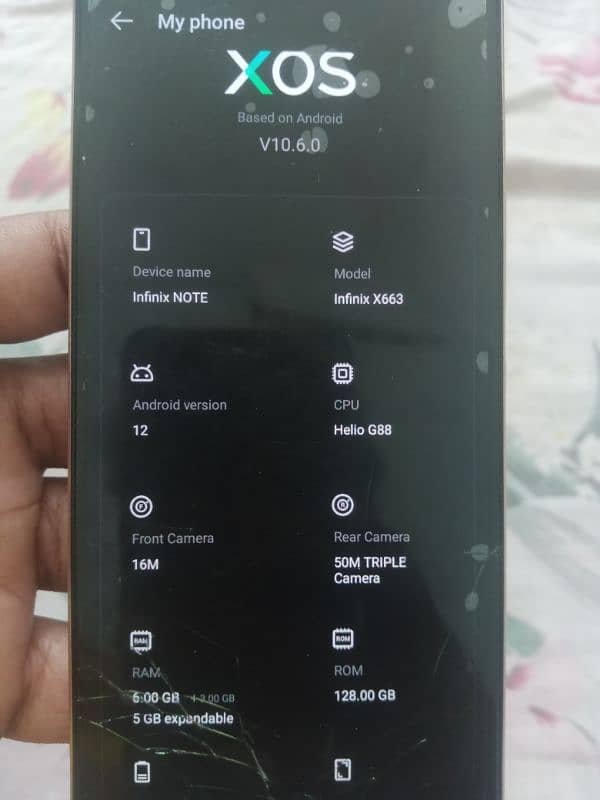 Infinix note 12 6/128 1