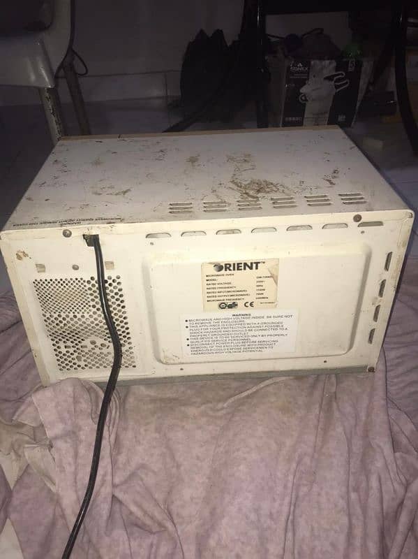 ORIENT MICROWAVE OVEN. 4