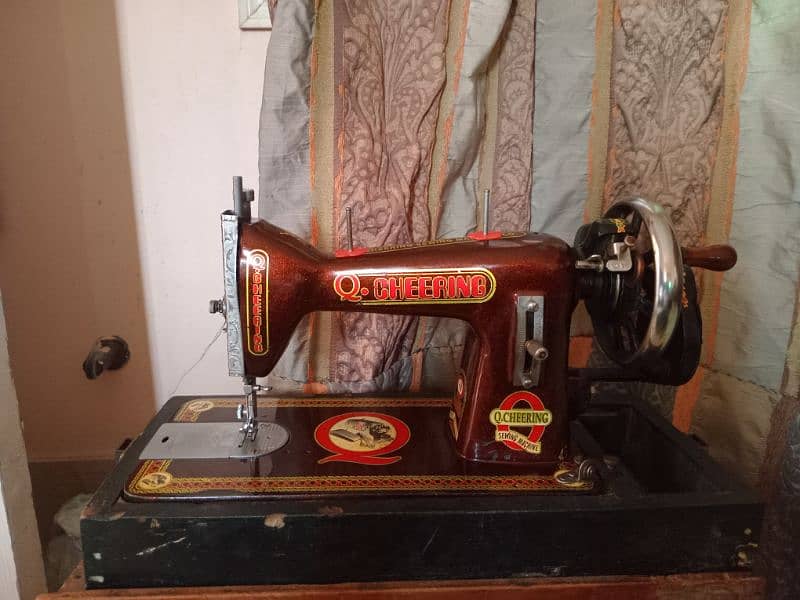 original sweing machine of Q CHEERING . 6