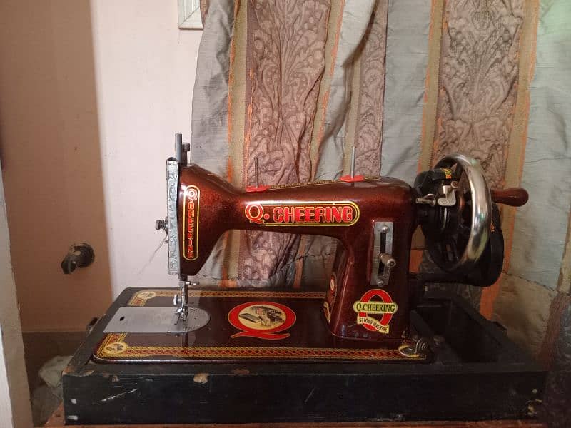 original sweing machine of Q CHEERING . 7