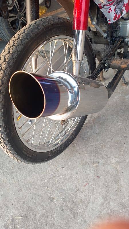 HKS exhaust for sale with full fitting for CD70 2