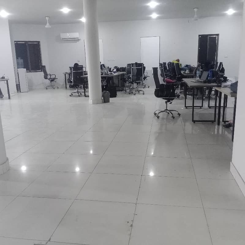 Commercial Semi Furnished Floor Available For Software House and Cooperate Office. 11