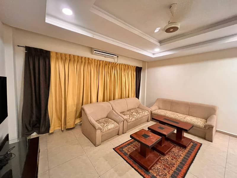 Height 3 One bedroom furnished apartments rent in phase 4 height 3 propar bahria town Rawalpindi 2