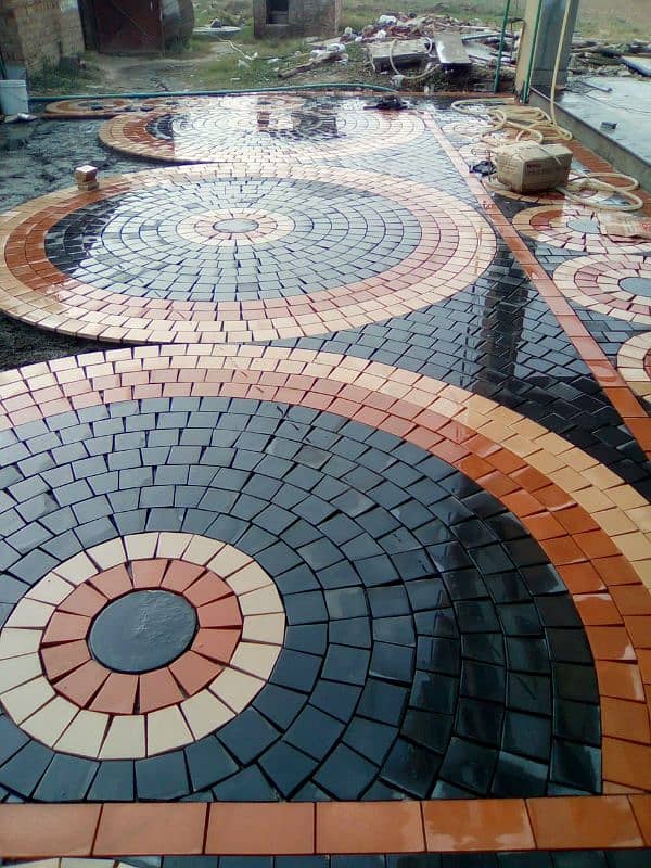 Tuff paver , chemical Tuff tiles ,pavers ,clad stone 2