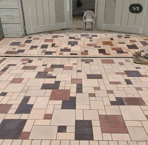 Tuff paver , chemical Tuff tiles ,pavers ,clad stone 4