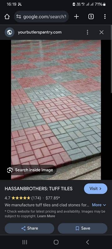 Tuff paver , chemical Tuff tiles ,pavers ,clad stone 12