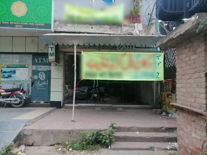 Ideal 900 Square Feet Shop has landed on market in Johar Town Phase 2 - Block H2, Lahore 0