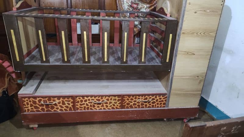 New Baby cradle (jhoola) with alots of storage compartments. 1